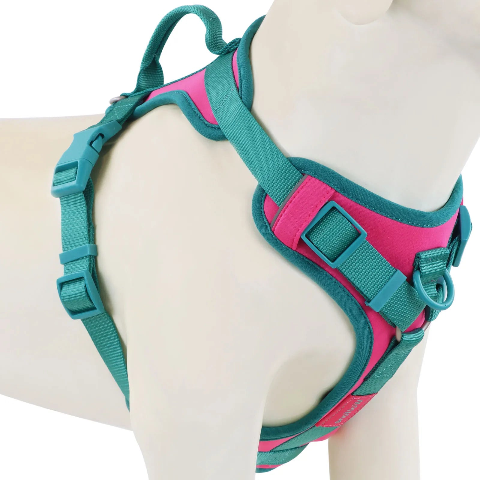New Chocolate color luxury Dog Harness no pull for large Small dogs Adjustable Chest Strap dog harness personalized