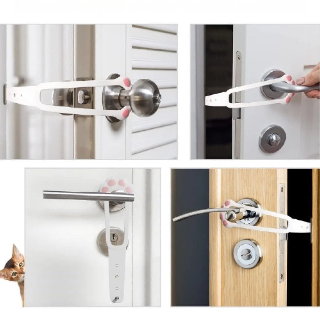 Pet fence entry and exit door ventilation cat entry and exit door gap artifact bedroom ventilation no need to drill holes - Play Paws Toys