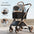 Detachable Pet Stroller Ultra-light Portable Outdoor Cat and Dog Stroller Aluminum Alloy Frame Four-wheel Shock Absorber - Play Paws Toys
