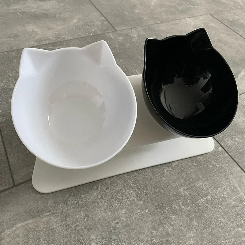 Non-Slip Double Cat Bowl Dog Bowl With Stand Pet Feeding Cat Water Bowl For Cats Food Pet Bowls For Dogs