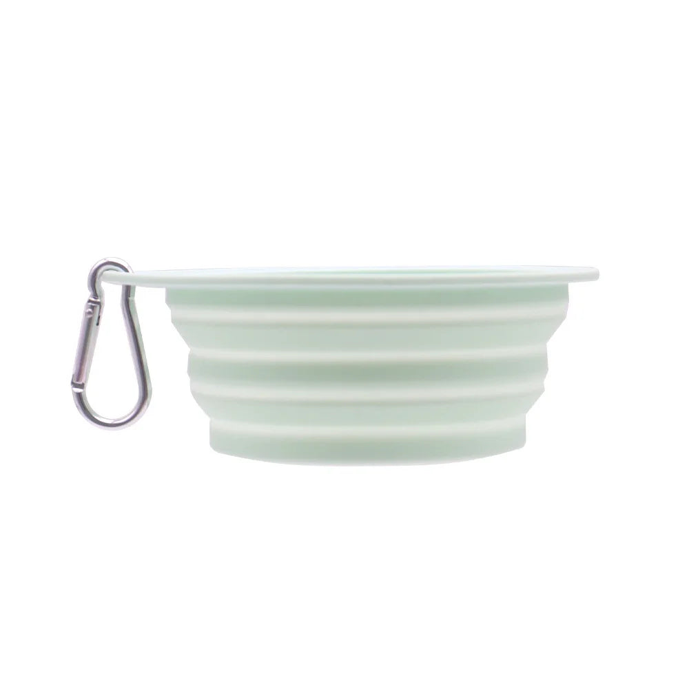 Portable Dog Bowl Foldable - Pet Travel Water & Food Bowl Collapsible Feeding Dish for Dogs Outdoor Camping Hiking