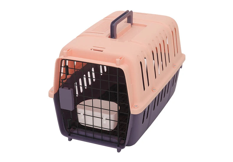 HOOPRT Pet United Airlines Air Box Can Be Shipped Box Cat Out Portable Car Dog Crate Small Dog Air Transportation Cat Cage - Play Paws Toys
