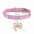 Customized Leather Dog Collar With Bone-Shaped Pet Tag, Double-Sided Engraved Pet Name And Phone, Metal Decoration Anti-Lost Foo