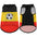 Pet Dog Clothes Football Jersey Dog Shirt Outfit Wear National Flag of Spain France Germany Netherlands Italy Argentina Brazil