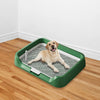 Pee Pad Holder Potty Pads Reusable Mesh Open Top Training Toilet Potty Tray Comfortable Toilet with Protection for Large Puppy