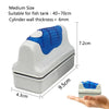 New Magnetic Aquarium Fish Tank Brushes Floating Clean Glass Window Algae Scraper Cleaner Brush Aquarium Accessories Two Blades