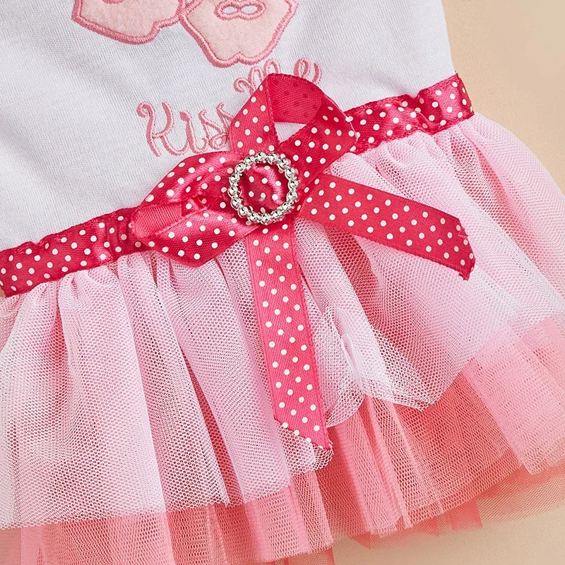 Puppy Summer Dress Dog Cat Lace Skirt Pet Clothing Chihuahua Stripe Skirt Cat Princess Apparel Cute Puppy Clothe Dog Accessories