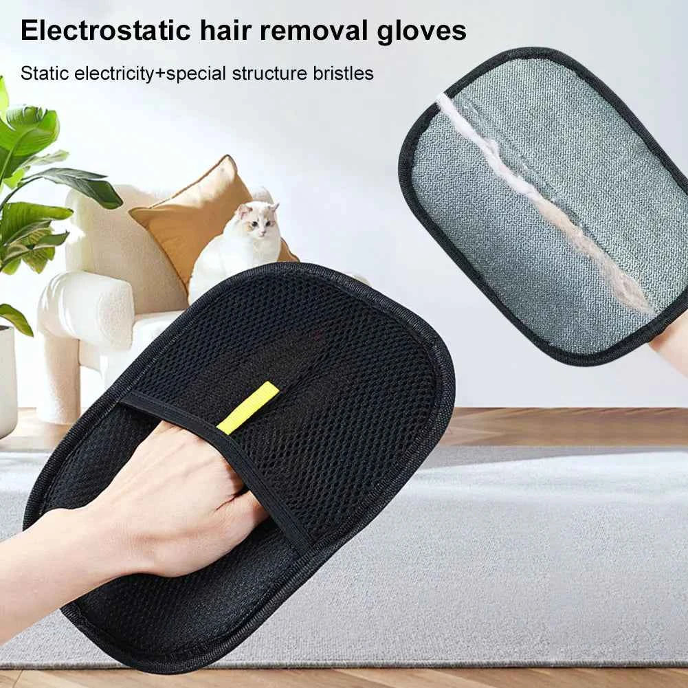 Pet Grooming equipment Gloves Deshedding Glove pet hair remover glove for Dog Cat Rabbit Accessories with Long/Short/Curly Hair