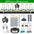 Dual Zone Independent Smart LCD Display Garden Watering Timer Atomization Spray Kit Mist Cooling System Irrigation Controller