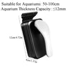 Strong Magnetic Aquarium Glass Cleaner – Floating Fish Tank Brush with Algae Scraper, Non-Slip Handle for Small & Large Tanks