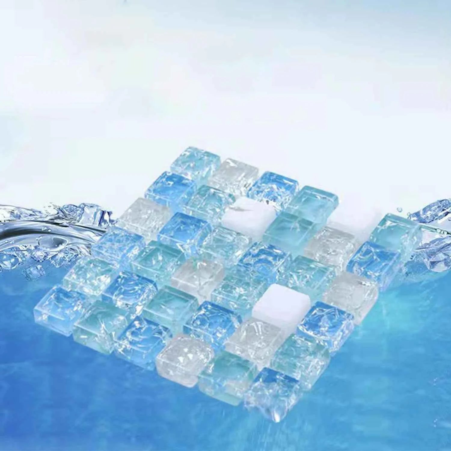 1Pc Small Pets Hamster Summer Cooling Pad Natural Crystal Ore Cool Mat Resin Cooler Beds for Guinea Pig Hamster Rabbit Accessory