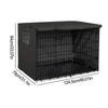 Pet Cage Cover Oxford Pet Crate Cover Pet Crate Cover Windproof Dog Kennel Cover Waterproof Dog Cat Cage Cover For Indoor
