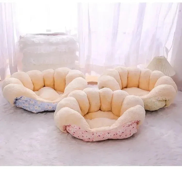 Cats Bed Winter Warm Pet Supplies Basket Houses Accessories All Accessory Dog Mat Cushions Kitten Things Puppy Goods Beds House - Play Paws Toys