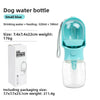Portable Dog Cat Water Bottle with Storage Food and Water Container for Puppy Pets dogs Feeder Bowl Outdoor Travel Pet supplies