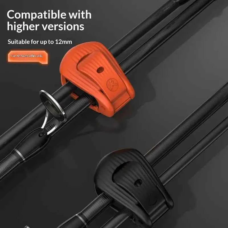 2/4Pcs Compact Fishing Rod Holder Fixer Clip Durable Fishing Pole Fixer for Angling Adventures - Portable Fishing Gear