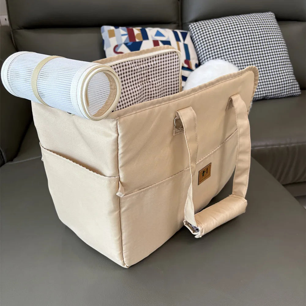 Dog Car Seat Dog Booster Car Seat Cat Carrier Bag Cat Bed for Small Dogs Cats Pet Car Seat with Pad and Straps for Dogs Cats - Play Paws Toys