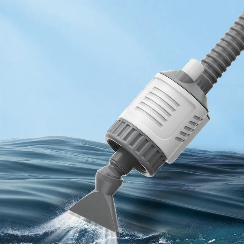 Aquarium Water Change Pump Electric Fish Tank Cleaning Tool Vacuum Water Changer Gravel Cleaner Siphon Filter Pump 30W 220v