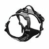 German Oak Cooling Dog Set - Escape Proof Harness Vest & Leather Collar with Anti-Chafe, Breathable for Large Dogs