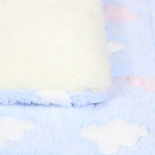 Thickened Pet Soft Fleece Pad Pet Blanket Bed Mat for Puppy Dog Cat Sofa Cushion Keep Warm Sleeping Cover Cushion Home Rug Kot - Play Paws Toys