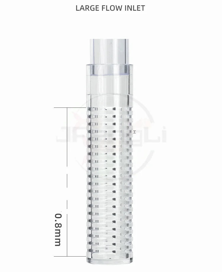 AQUAPRO Inflow Outflow Inlet Outlet Skimmer Plastic Fish Tank Accessories Plant Pipe Aquarium Water Filtro Fishbowl Set Akvarium