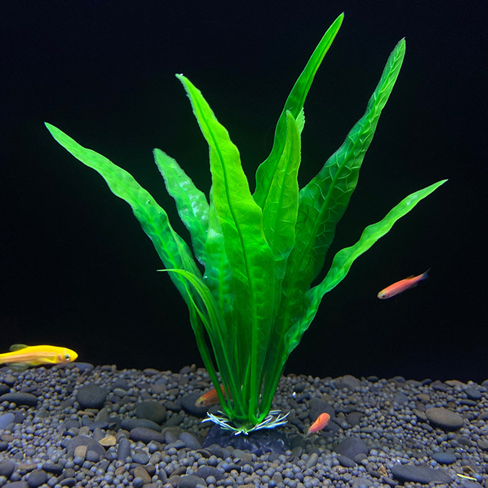 1PC 18cm Plastic Simulation Water Glass Fish Tank Landscaping Imitation Water Plant Aquarium Ornament DIY Fish Tank Decor