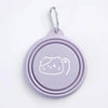 Dog Pet Folding Silicone Bowls 350ml/650ml Outdoor Travel Foldable Portable Cat Food Water Container Feeding Tray Bowls
