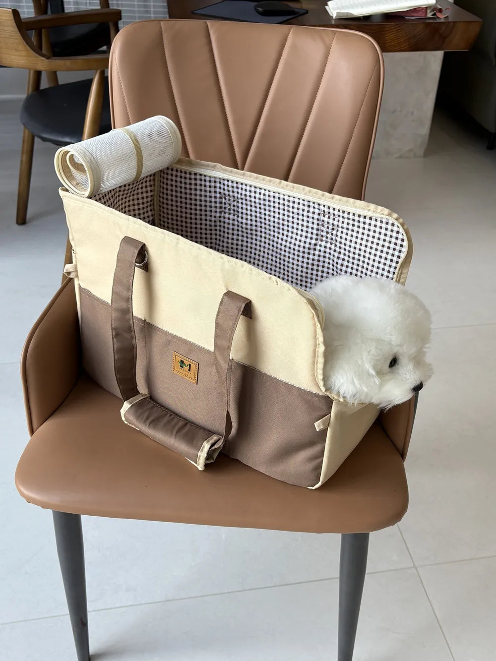 Dog Car Seat Dog Booster Car Seat Cat Carrier Bag Cat Bed for Small Dogs Cats Pet Car Seat with Pad and Straps for Dogs Cats - Play Paws Toys