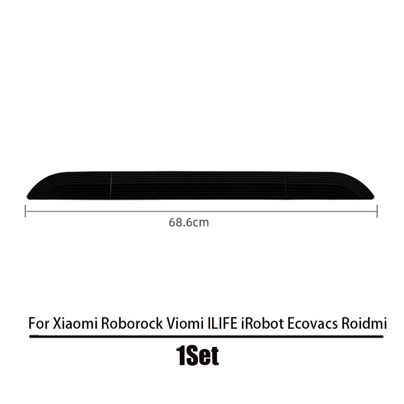 Anti-Slip Threshold Door Step Ramp Kit for inteligent Robot Vacuum Cleaner Lightweight TPE Ramp for Wheelchairs