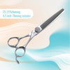 Fenice 6.5/7.0 inch High-end JP440C Alloy Steel Diamond Screw Grooming for Dogs Scissors Shears Kit for Dog Groomers