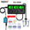 RS485 Communication Multi-function Water Quality Tester Monitor PH ORP TDS EC CF Теmp Humidity Meter Aquarium Online Analyzer
