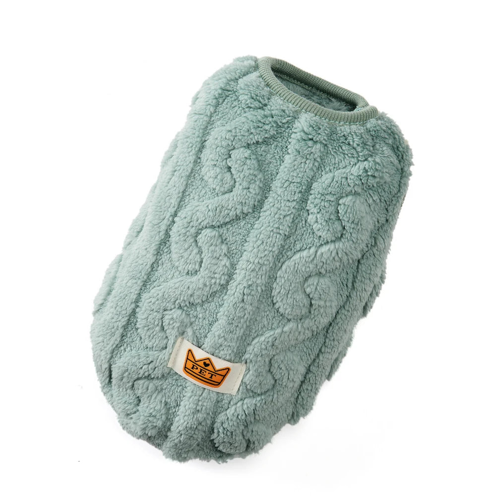 Soft Cat Clothes For Small Medium Dog Cats Sphynx Fleece Pullover Sweatshirt Autumn Winter Warm Puppy Kitten Coat Pet Costume - Play Paws Toys