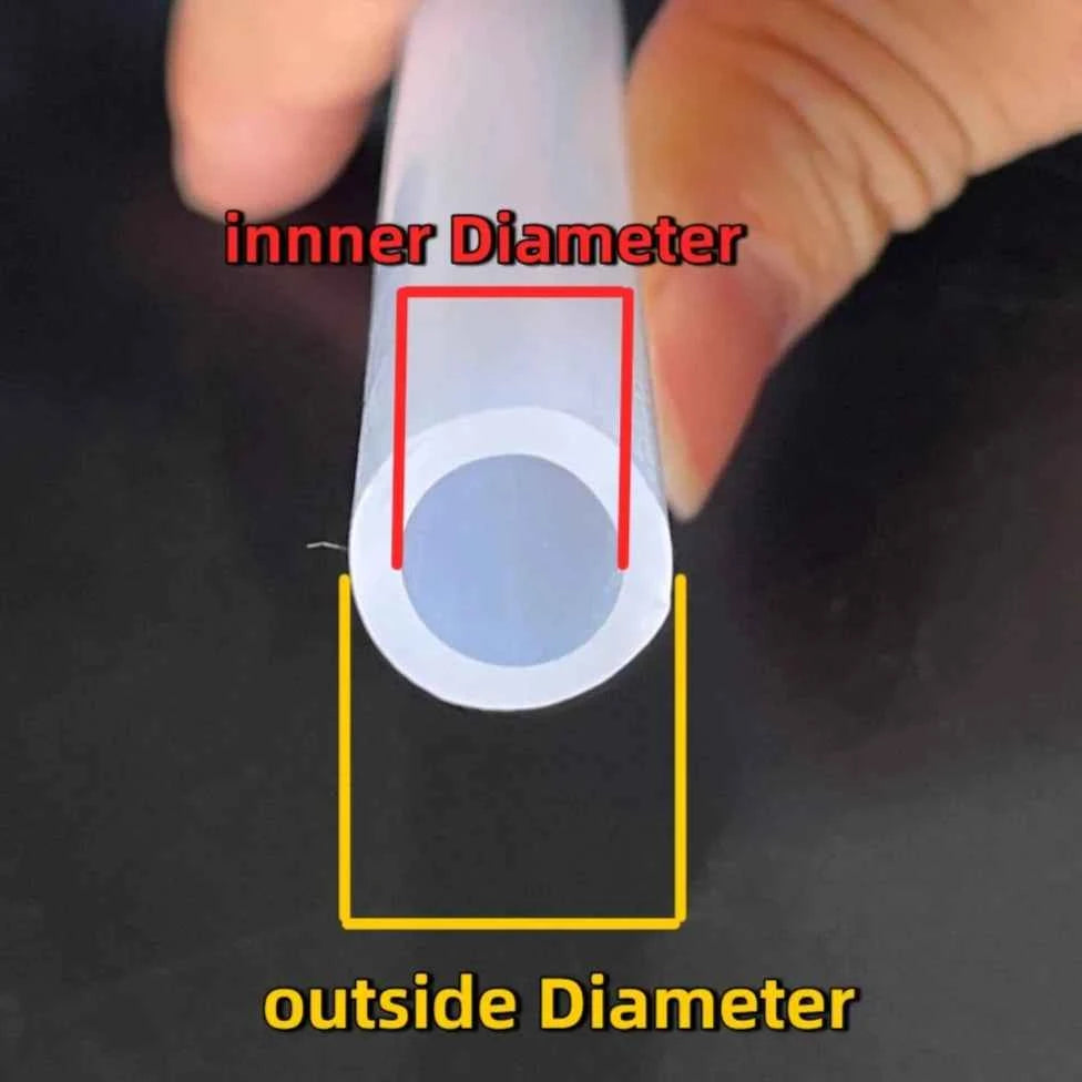 Wholesale Food Grade aquarium Clear Peristaltic Pump 2mm-30mm outer Custom Silicone Rubber Tube Hose Pipe Soft Diameter Flexible