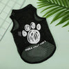 Ultrathin Vest Summer Dog Clothes For Small Dogs Cats Chihuahua T Shirt Breathable Mesh Funny Cute Pets Costumes For Puppy Coat