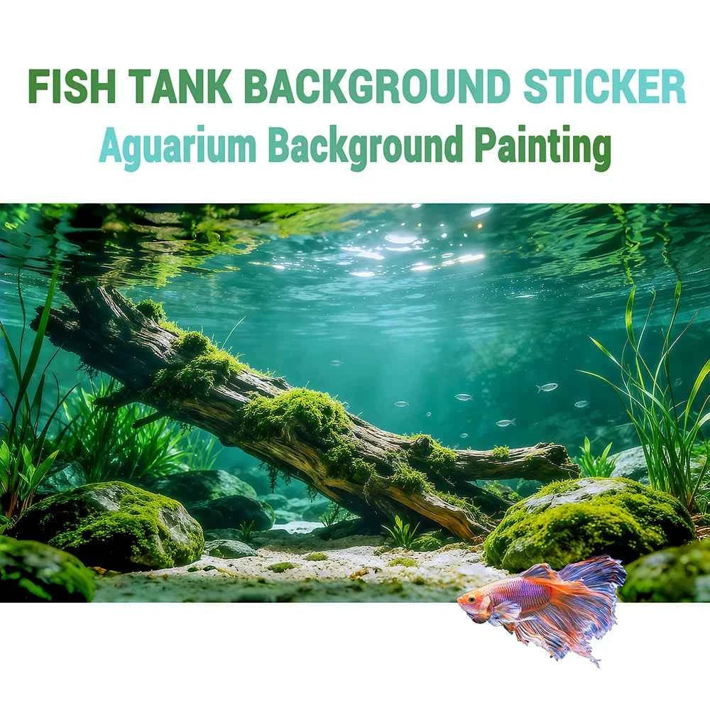 Dead wood at the bottom of the river, Aquarium Stickers, Aquarium Landscape Decoration, Fish Tank Landscaping Ornaments