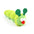 Caterpillar Cat Chew Toy, Plush Interactive Kitten Teething Toy with Catnip, Silvervine Dental Teeth Cleaning for Indoor Cats