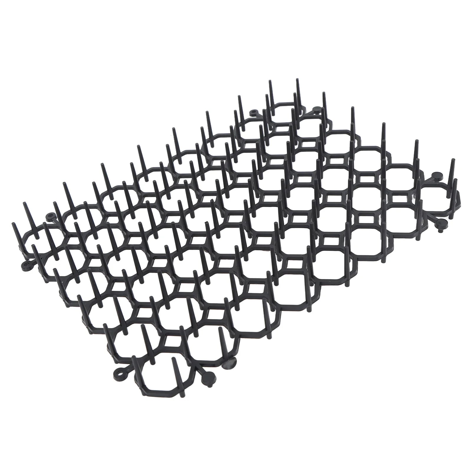 12Pcs Cat Deterrent Mat Anti Cat Dog Network Repellent Training Plastic Spike Mat for Keeping Away Cats Dogs Protecting Plants