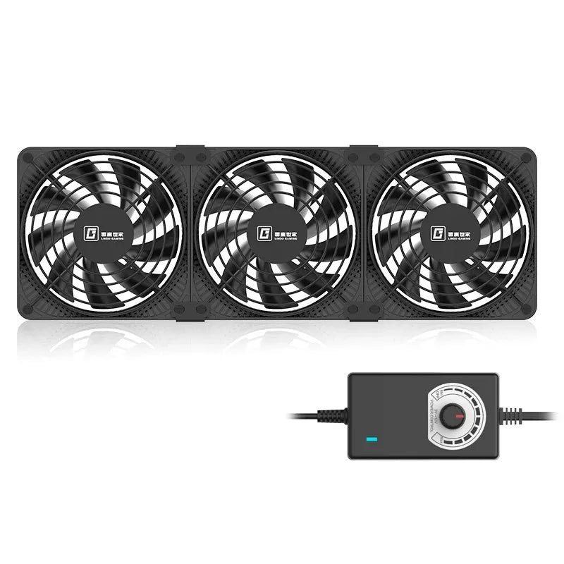 TEUCER 3000RPM 120MM Large Air Volume 220V Btc Mining Machine Workstation Cabinet Server Case Cooling System Fan with Adapter