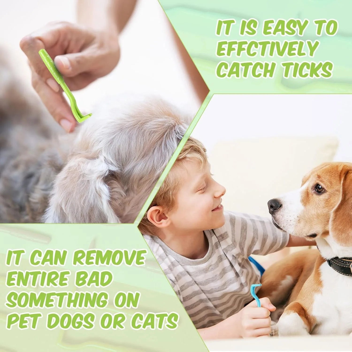 4pcs Pet Flea Removal Tool Kits Tweezers Tweezers Mite Anti Dog Ticks and Fleas Flea Tick Tweezers Clip Remover Tool Tweezers
