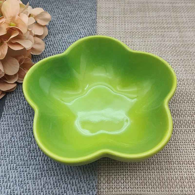 Ceramic Extra Wide Raised Cats Food Bowl,Elevated Pets Bowls Anti-Vomiting Cat Feeder Whisker Stress-Free Cat Feeder Bowls 5.1''