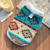 Dog Cat Plush Vest  Warm  Sleeveless Jacket, Nordic Knit Pattern Pet Coat,Fair Isle  Cozy Fleece Lined Puppy Kitten Apparl