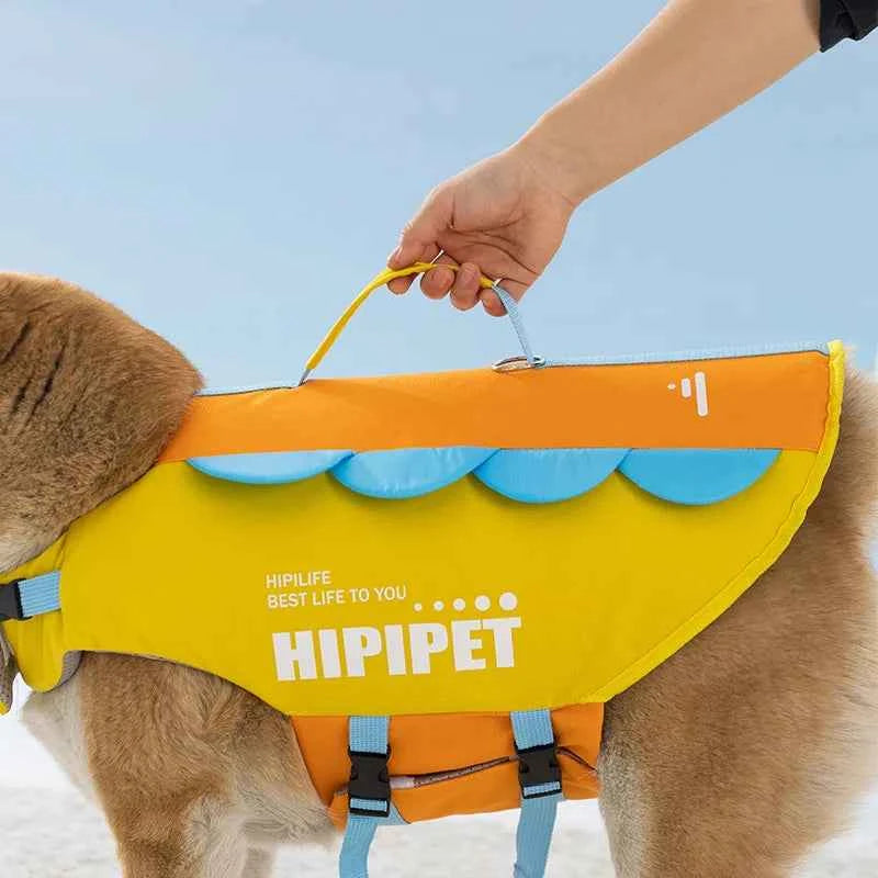 Dog Life Jacket Portable Summer Strong Buoyancy Dog Swimsuit Breathable Dog Coats and Jackets Quick Drying Pet Products