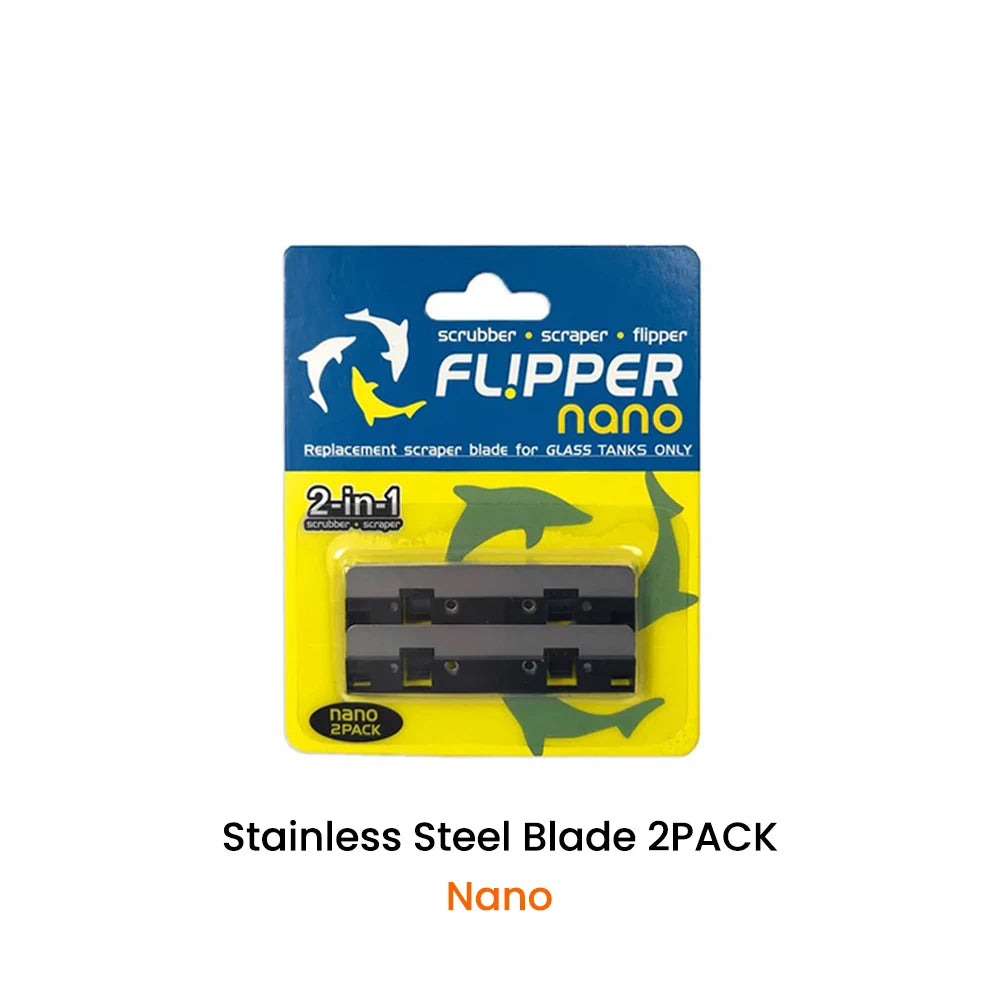 Flipper Nano/Standard/Max Float Glass Acrylic Fish Tank 2 in 1 Magnet Aquarium Algae Cleaner Scrubber and Scraper