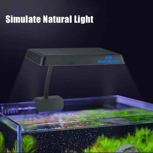 220V Aquarium LED Light Full Spectrum Water Grass High Brightness Fish Tank Aquatic Plant Clip-on Lamp Energy-saving Lighting