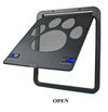 Pet Door New Safe Lockable Magnetic Screen Outdoor Dogs Cats Window Gate House Enter Freely Fashion Pretty Garden Easy Install - Play Paws Toys