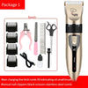Dog Hair Clipper Pet Hair Trimmer Set Puppy Grooming Electric Shaver Ceramic Blade Cat Accessories Cordless Charging Professiona
