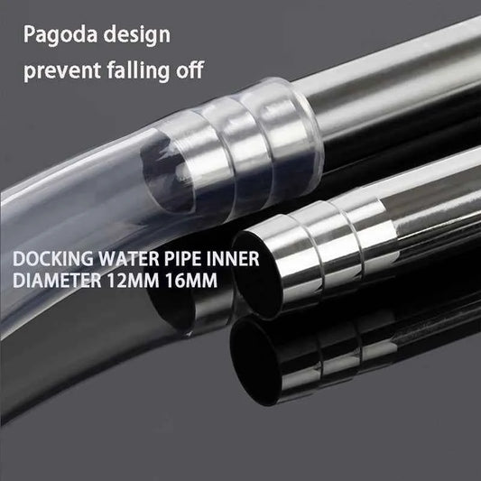 ZRDR Fish tank filter tube filter Aquarium external 304 stainless steel inlet and outlet Oil removal film filter accessories