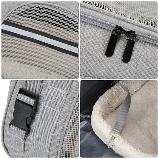 Cat Bags Portable Dog Carrier Bag Mesh Breathable Foldable Cats Carrier Bag Travel Breathable Transport Handbag Pet Travel Bags - Play Paws Toys