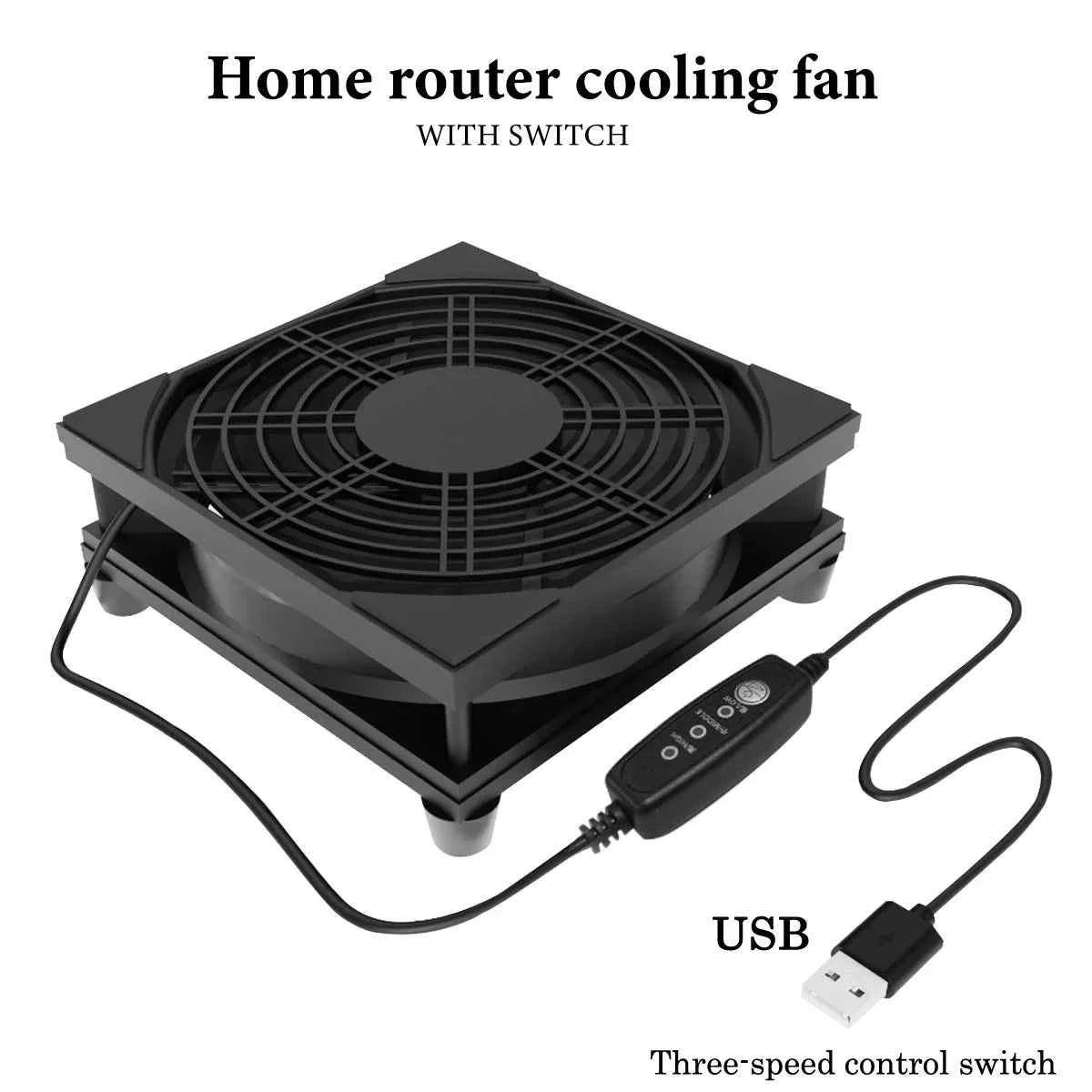 1pc USB supports 3-speed adjustment. The computer fan is silent. The 5V power supply fan is equipped with a speed controller, su
