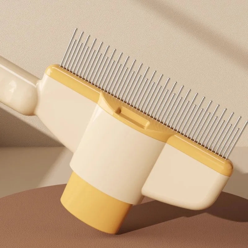 Pet Cat Comb Cat Dog Hair Remover Brush Cat Hair Grooming And Care Comb For Long Hair Dog Pet Brush Hair Removal Cleaning Tool