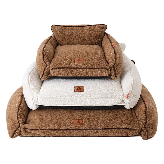 Pet Sofa for Dogs Cats Winter Warm Cat Bed Nest Dog Sleeping Mat Removable Washable Pet Supplies All-season Universal Kennels - Play Paws Toys